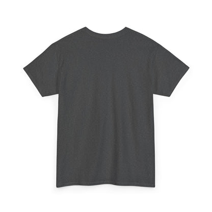 Unisex Heavy Cotton Tee | Surreal Dripping Geometry