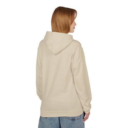 Unisex Midweight Softstyle Fleece Hoodie | Surreal Dripping Geometry
