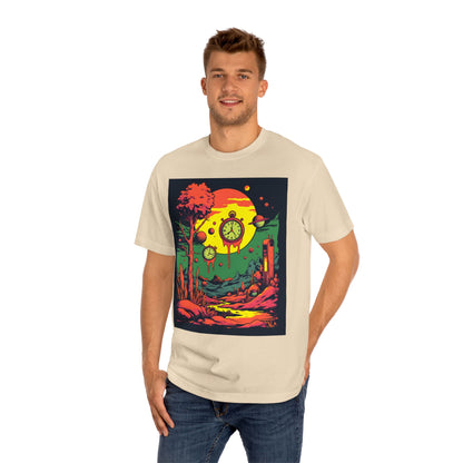 Unisex Classic Tee | Surreal Dripping Geometry