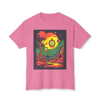 Unisex HD Cotton™ T-shirt | Surreal Dripping Geometry