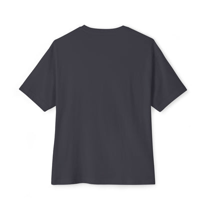 Unisex Oversized Boxy Tee | Surreal Dripping Geometry