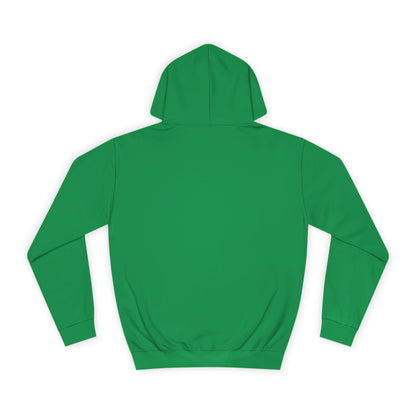 Unisex College Hoodie | Surreal Dripping Geometry