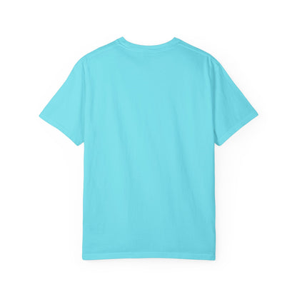 Unisex Garment-Dyed T-shirt | Surreal Dripping Geometry