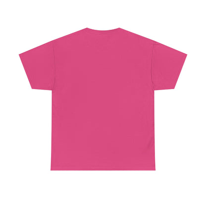 Unisex Heavy Cotton Tee | Surreal Dripping Geometry
