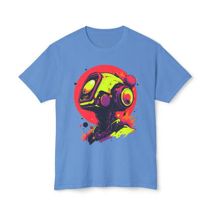 Unisex HD Cotton™ T-shirt | Y2K Abstract Robot T-Shirt Design