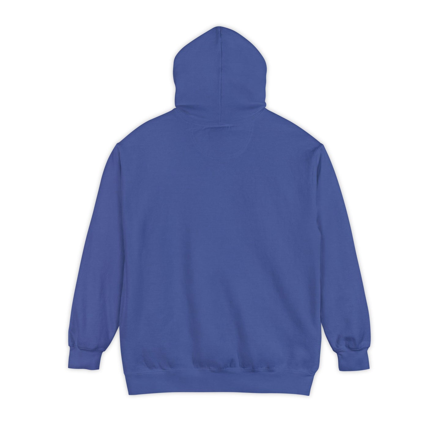 Unisex Garment-Dyed Hoodie | Surreal Dripping Geometry