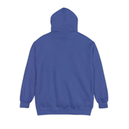 Unisex Garment-Dyed Hoodie | Surreal Dripping Geometry
