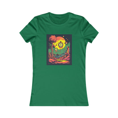 Women's Favorite Tee | Surreal Dripping Geometry