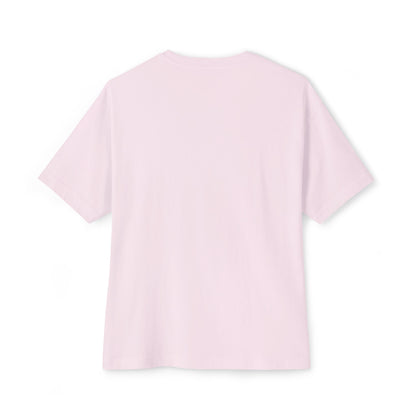 Unisex Oversized Boxy Tee | Surreal Dripping Geometry