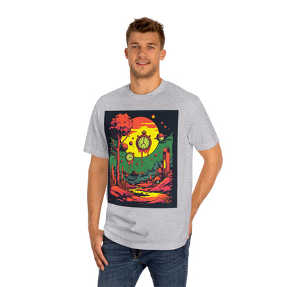 Unisex Classic Tee | Surreal Dripping Geometry