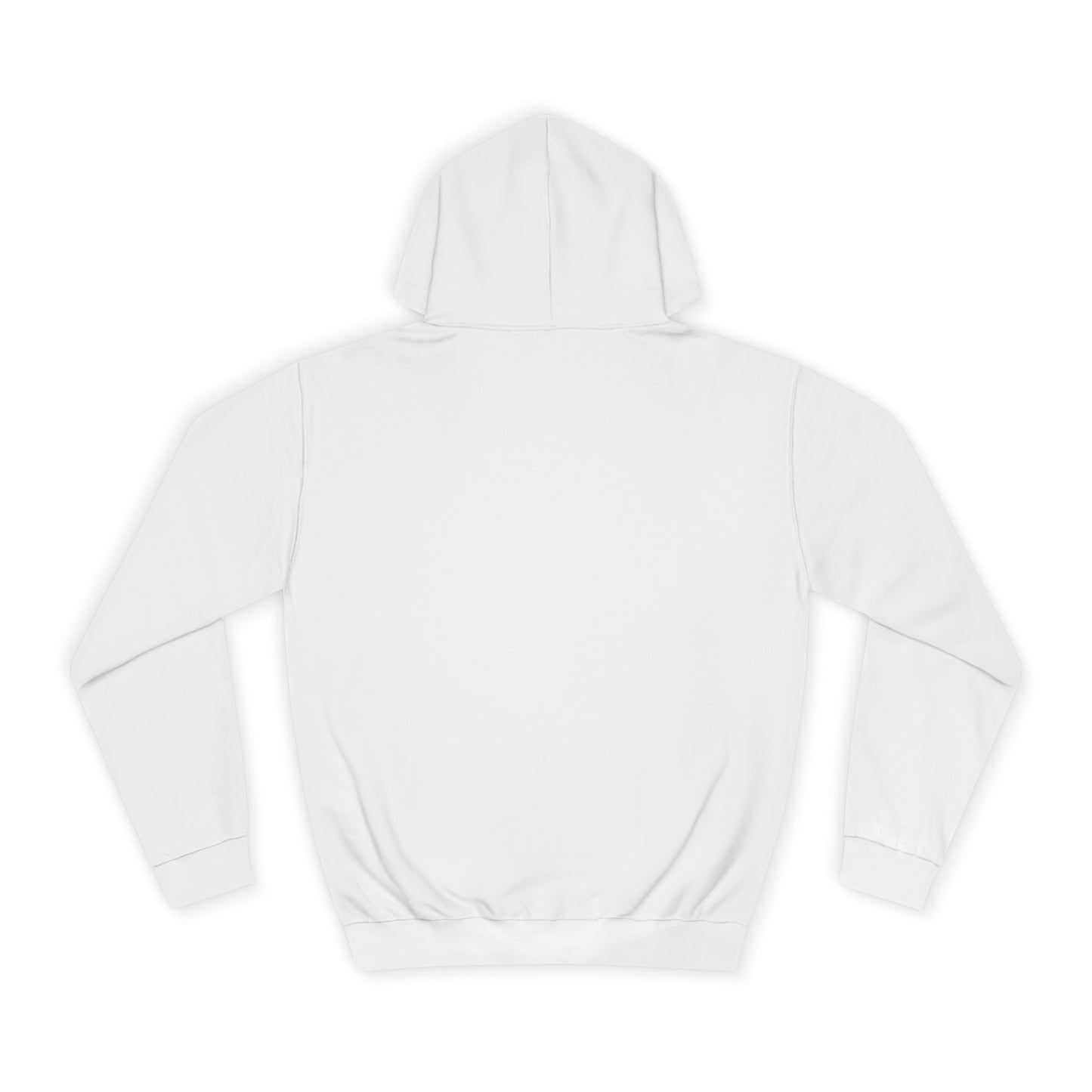 Unisex College Hoodie | Surreal Dripping Geometry