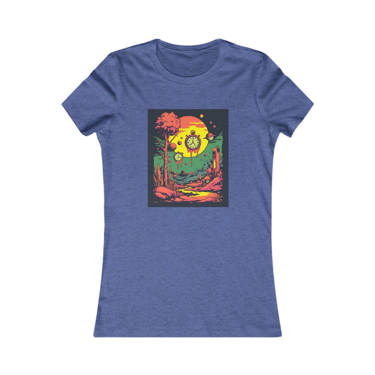 Women's Favorite Tee | Surreal Dripping Geometry
