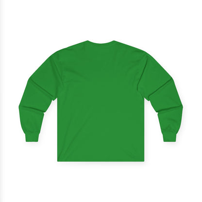 Unisex Ultra Cotton Long Sleeve Tee | Y2K Abstract Robot T-Shirt Design