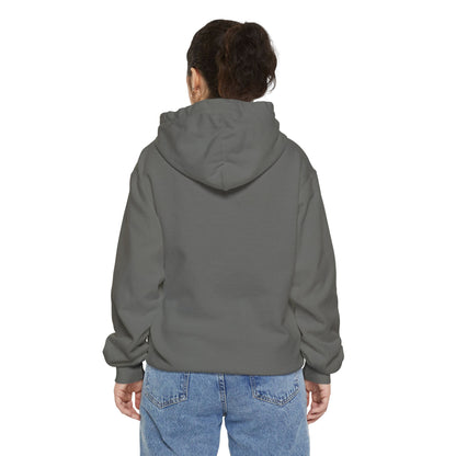 Unisex Garment-Dyed Hoodie | Surreal Dripping Geometry