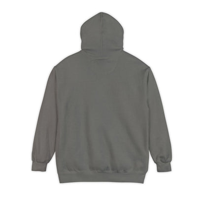 Unisex Garment-Dyed Hoodie | Surreal Dripping Geometry