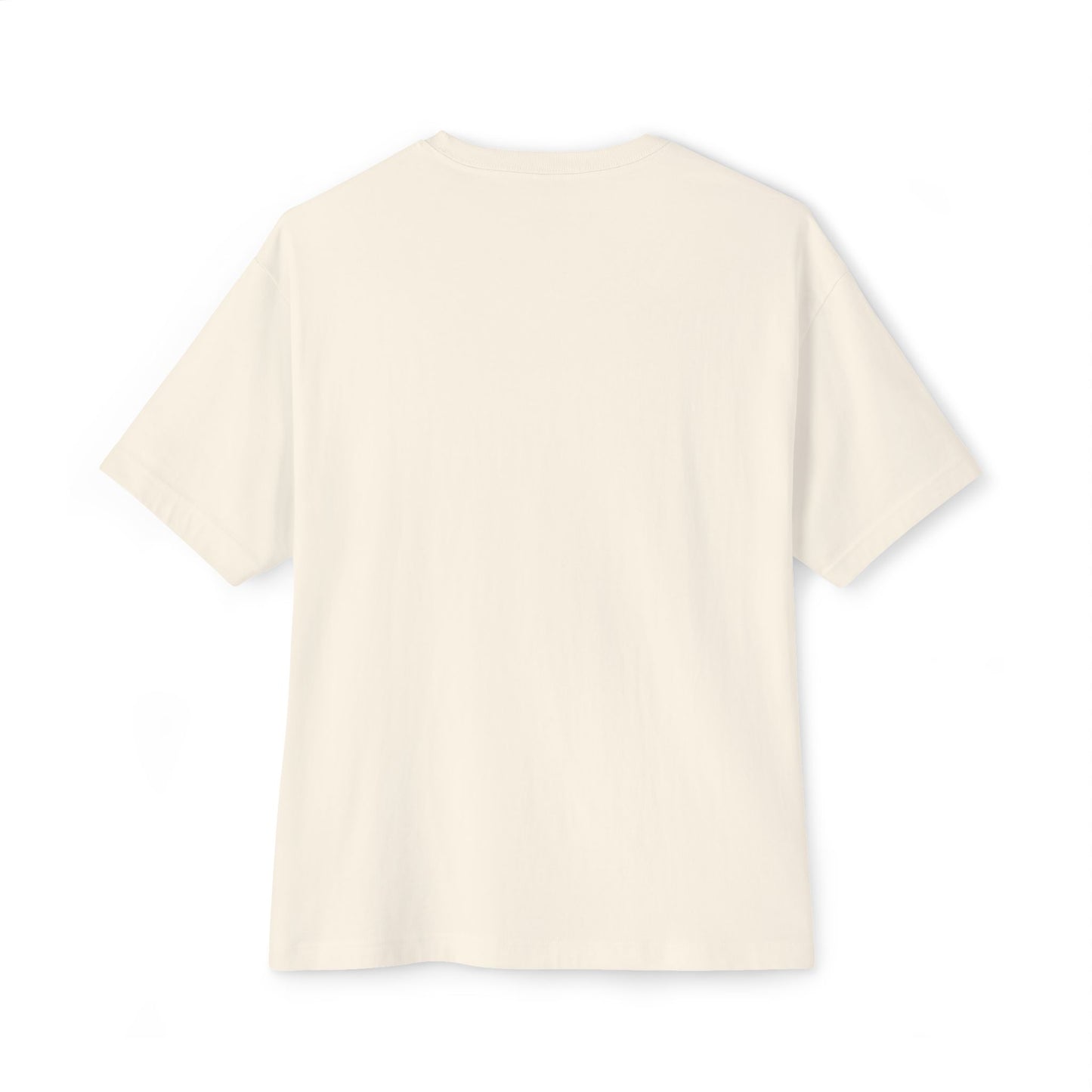 Unisex Oversized Boxy Tee | Surreal Dripping Geometry