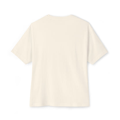 Unisex Oversized Boxy Tee | Surreal Dripping Geometry