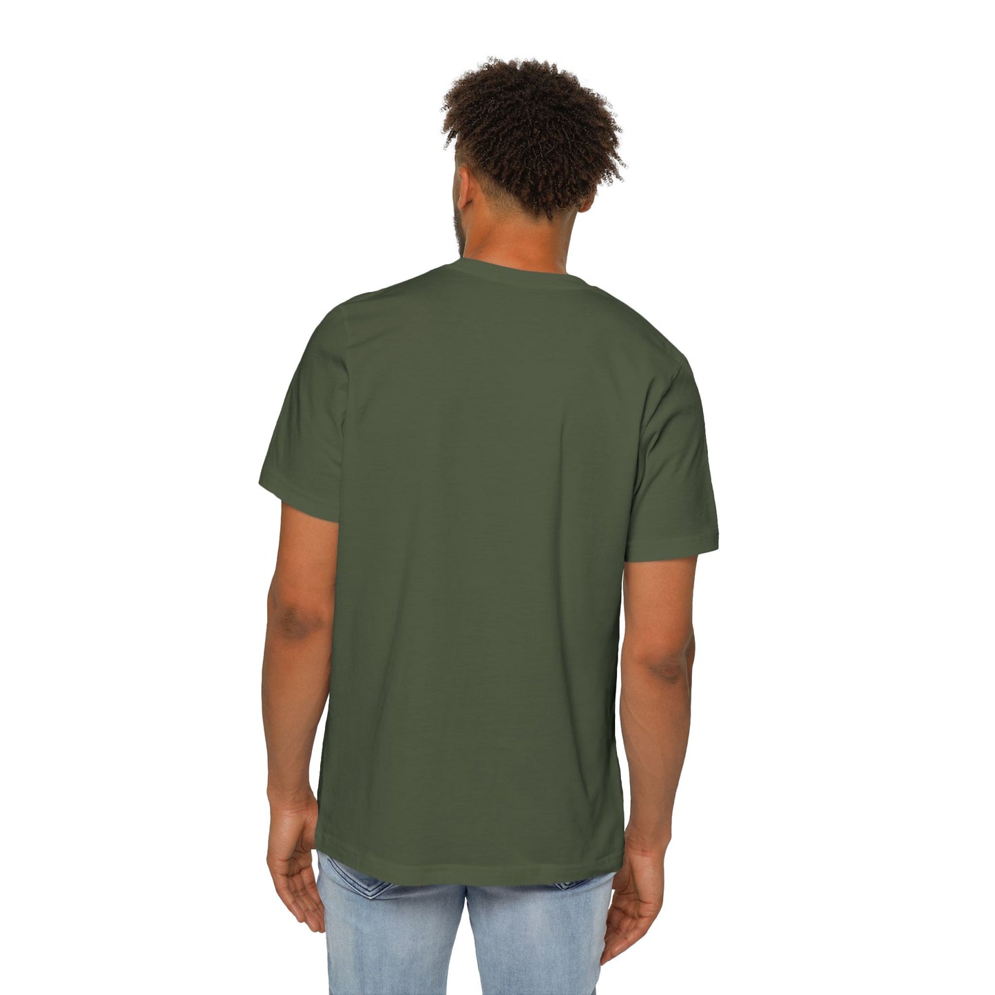USA-Made Unisex Short-Sleeve Jersey T-Shirt | Y2K Abstract Robot T-Shirt Design