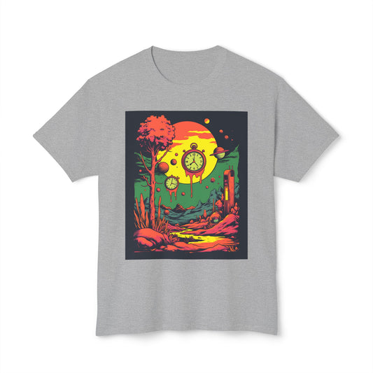 Unisex HD Cotton™ T-shirt | Surreal Dripping Geometry