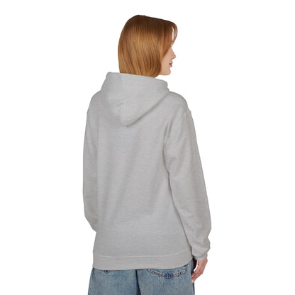 Unisex Midweight Softstyle Fleece Hoodie | Surreal Dripping Geometry