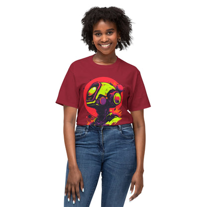 Unisex HD Cotton™ T-shirt | Y2K Abstract Robot T-Shirt Design