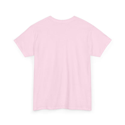 Unisex Heavy Cotton Tee | Surreal Dripping Geometry