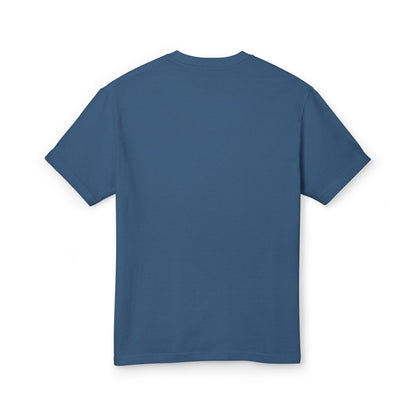 Unisex Garment-Dyed Heavyweight Cotton Tee | Y2K Abstract Robot T-Shirt Design