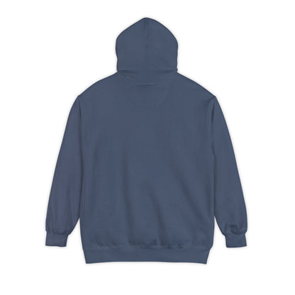 Unisex Garment-Dyed Hoodie | Surreal Dripping Geometry