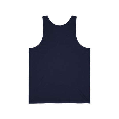 Unisex Jersey Tank | Surreal Dripping Geometry