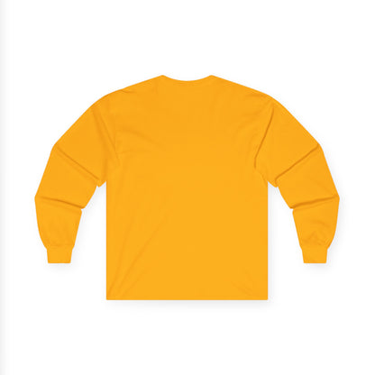 Unisex Ultra Cotton Long Sleeve Tee | Surreal Dripping Geometry