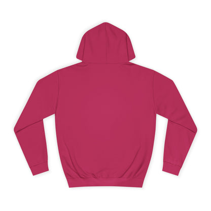 Unisex College Hoodie | Surreal Dripping Geometry