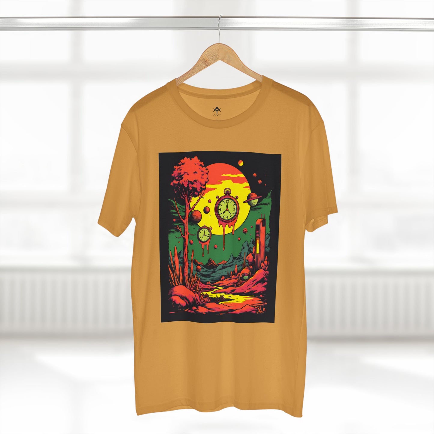 Adult Staple Tee | Surreal Dripping Geometry