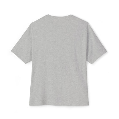 Unisex Oversized Boxy Tee | Surreal Dripping Geometry