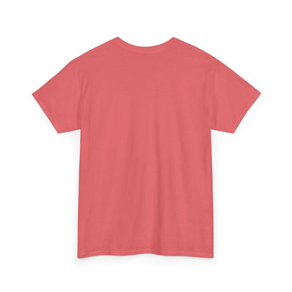 Unisex Heavy Cotton Tee | Surreal Dripping Geometry