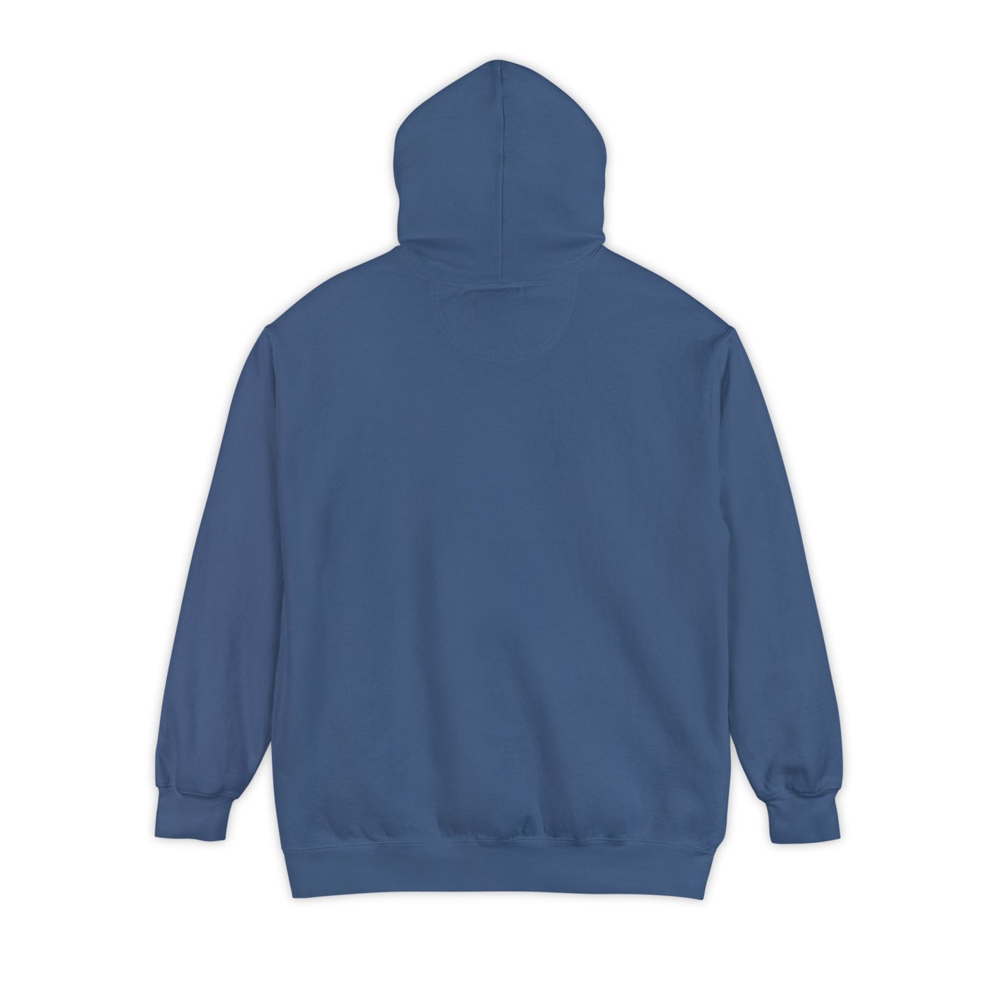 Unisex Garment-Dyed Hoodie | Surreal Dripping Geometry