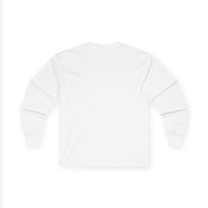 Unisex Ultra Cotton Long Sleeve Tee | Y2K Abstract Robot T-Shirt Design
