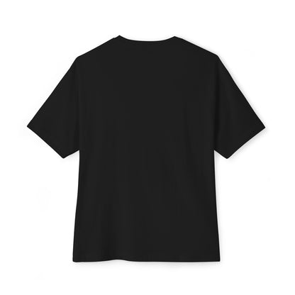 Unisex Oversized Boxy Tee | Surreal Dripping Geometry