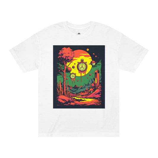 Unisex Classic Tee | Surreal Dripping Geometry