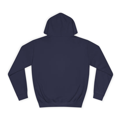 Unisex College Hoodie | Surreal Dripping Geometry