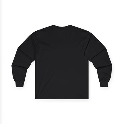 Unisex Ultra Cotton Long Sleeve Tee | Surreal Dripping Geometry