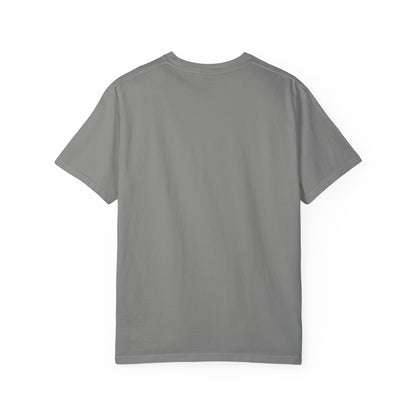 Unisex Garment-Dyed T-shirt | Surreal Dripping Geometry