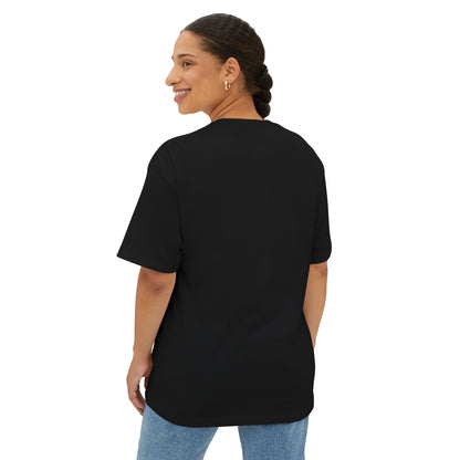 Unisex Oversized Boxy Tee | Surreal Dripping Geometry