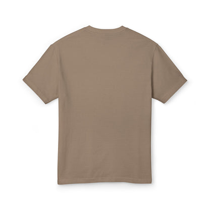 Unisex Garment-Dyed Heavyweight Cotton Tee | Y2K Abstract Robot T-Shirt Design