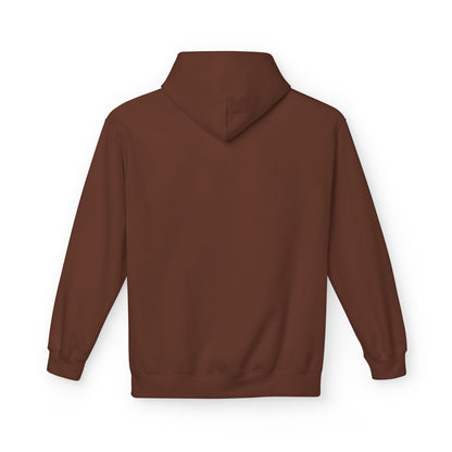 Unisex Midweight Softstyle Fleece Hoodie | Surreal Dripping Geometry