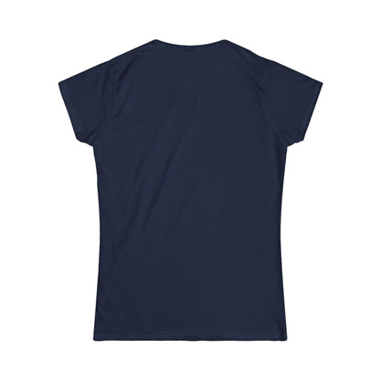 Women's Softstyle Tee | Surreal Dripping Geometry