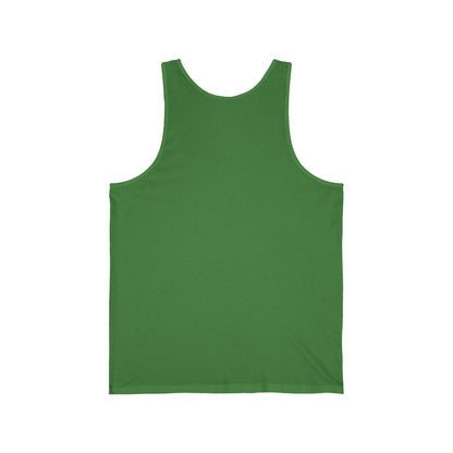 Unisex Jersey Tank | Surreal Dripping Geometry