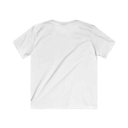 Kids Softstyle Tee | Surreal Dripping Geometry