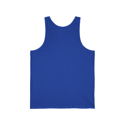 Unisex Jersey Tank | Surreal Dripping Geometry
