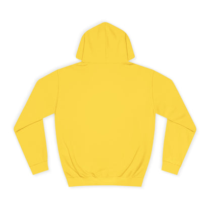 Unisex College Hoodie | Surreal Dripping Geometry