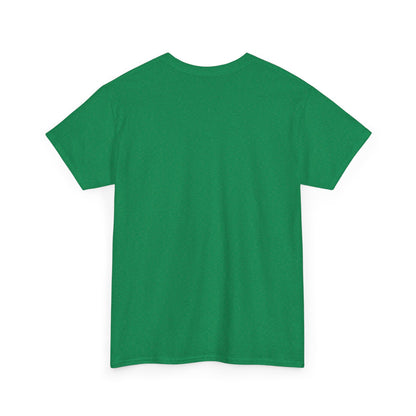 Unisex Heavy Cotton Tee | Surreal Dripping Geometry